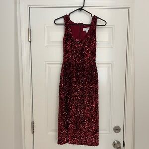 Helsi Beatrice Midi Sequin Sleeveless Dress